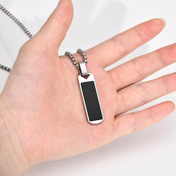 Мъжки Амулет за Защита от Черен Турмалин