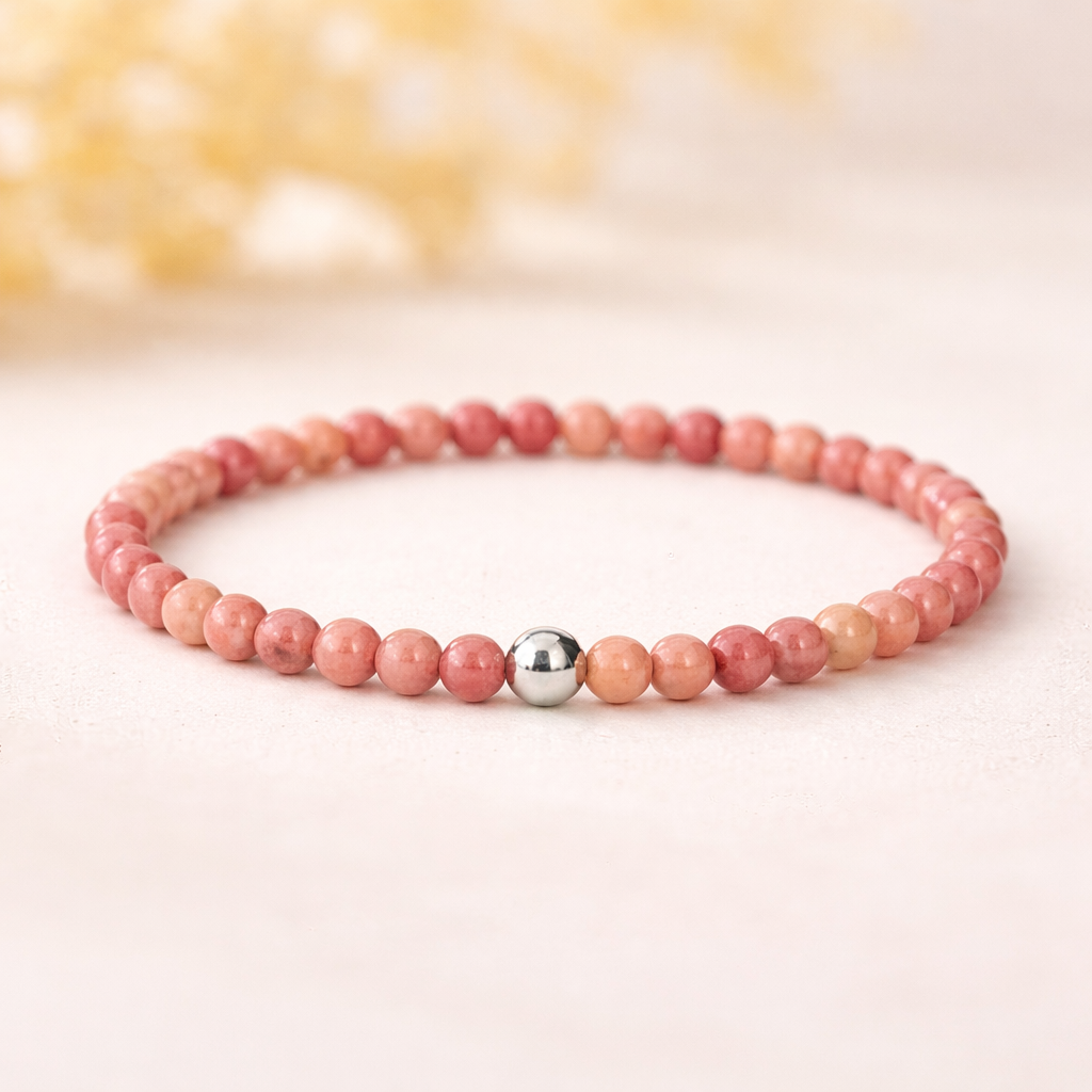 Мини Гривна от Родонит за Изцеление на Душата