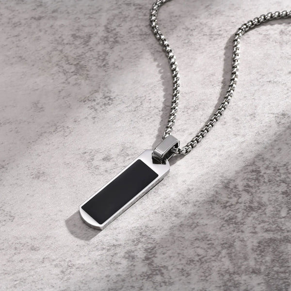 Мъжки Амулет за Защита от Черен Турмалин