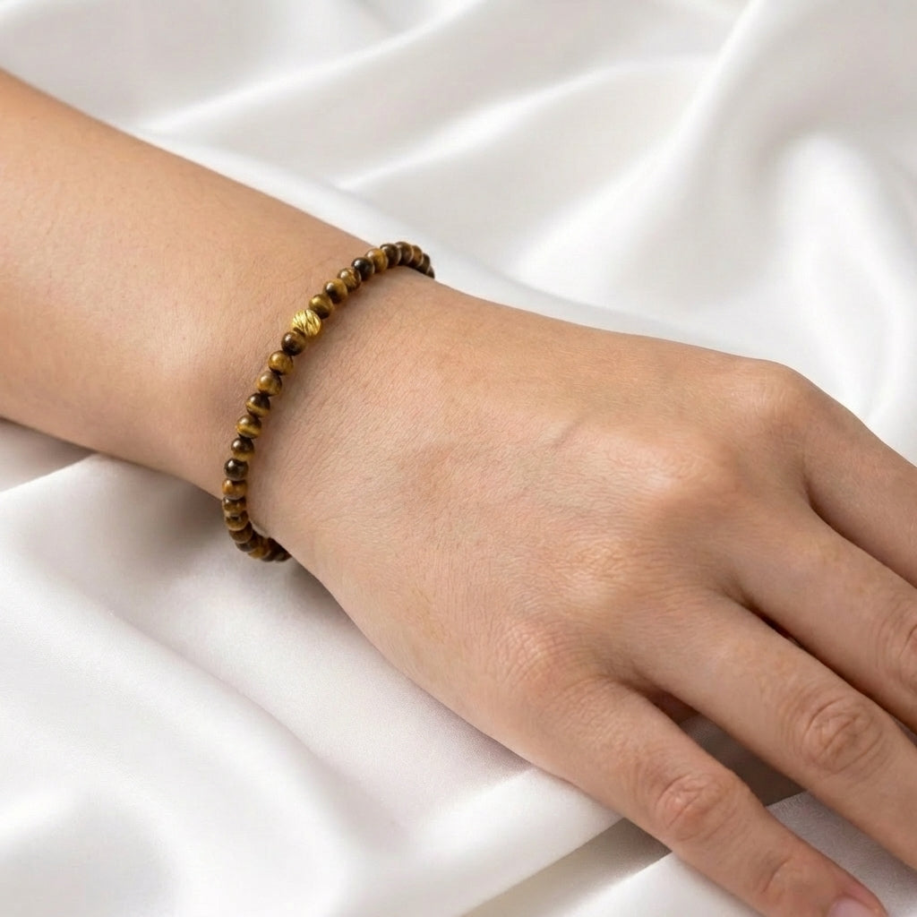 Мини Гривна от Тигрово око за Вяра в себе си