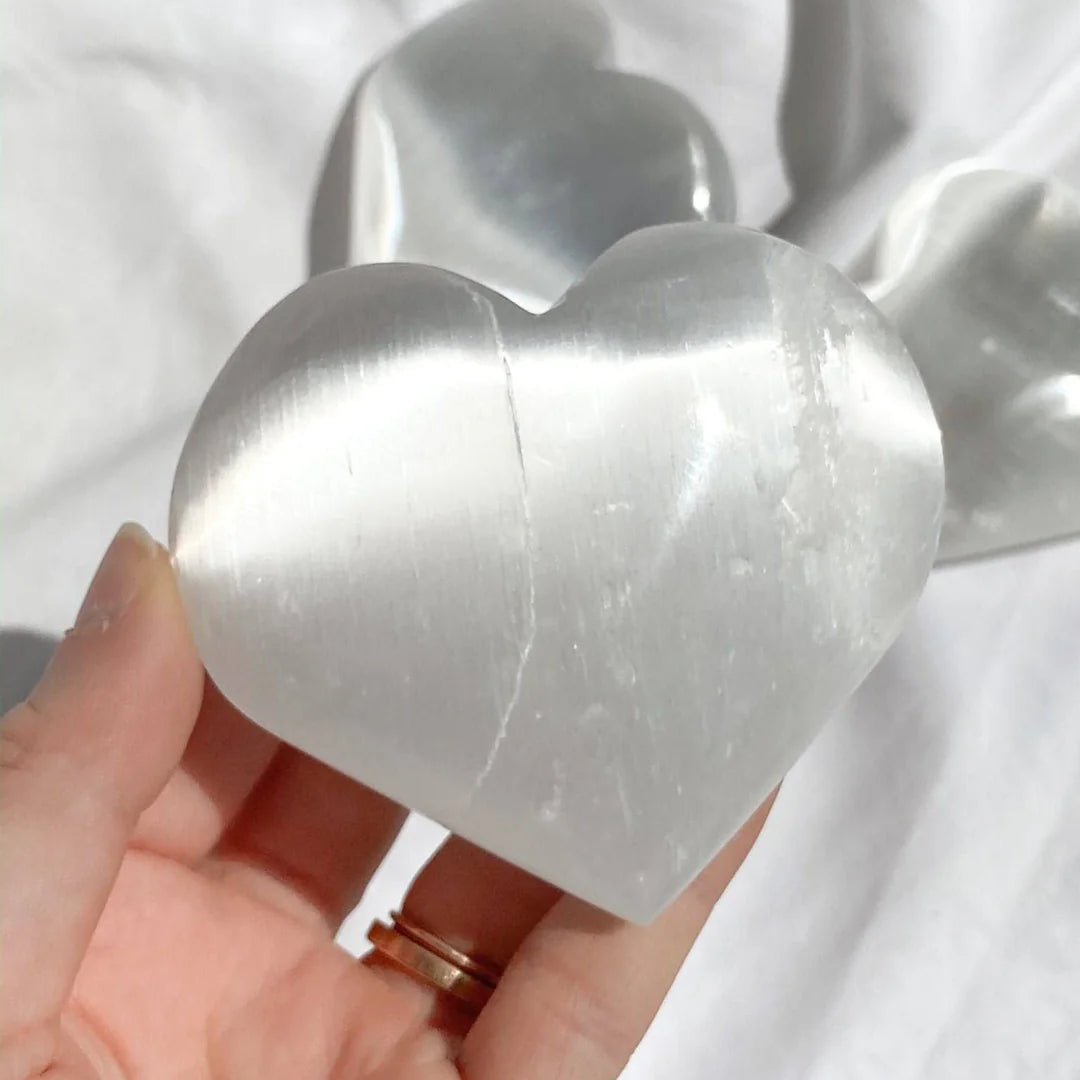 Голямо Сърце от Селенит