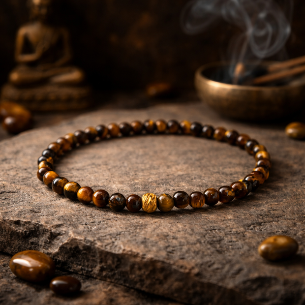 Мини Гривна от Тигрово око за Вяра в себе си