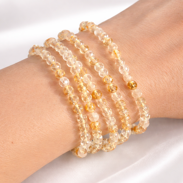 Гривна от Цитрин за Привличане на Пари | GOLD