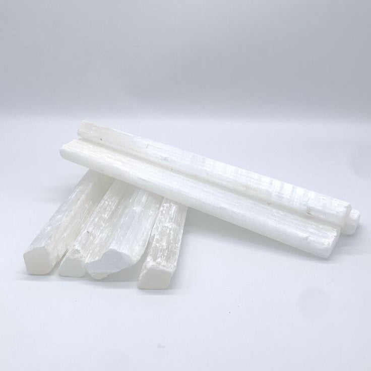 Голям Стик от Селенит за Чиста Енергия