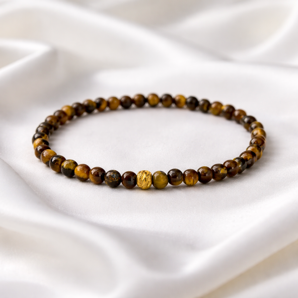 Мини Гривна от Тигрово око за Вяра в себе си