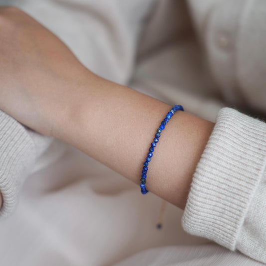 Мини Гривна от Лапис Лазули за Активиране на Третото Око