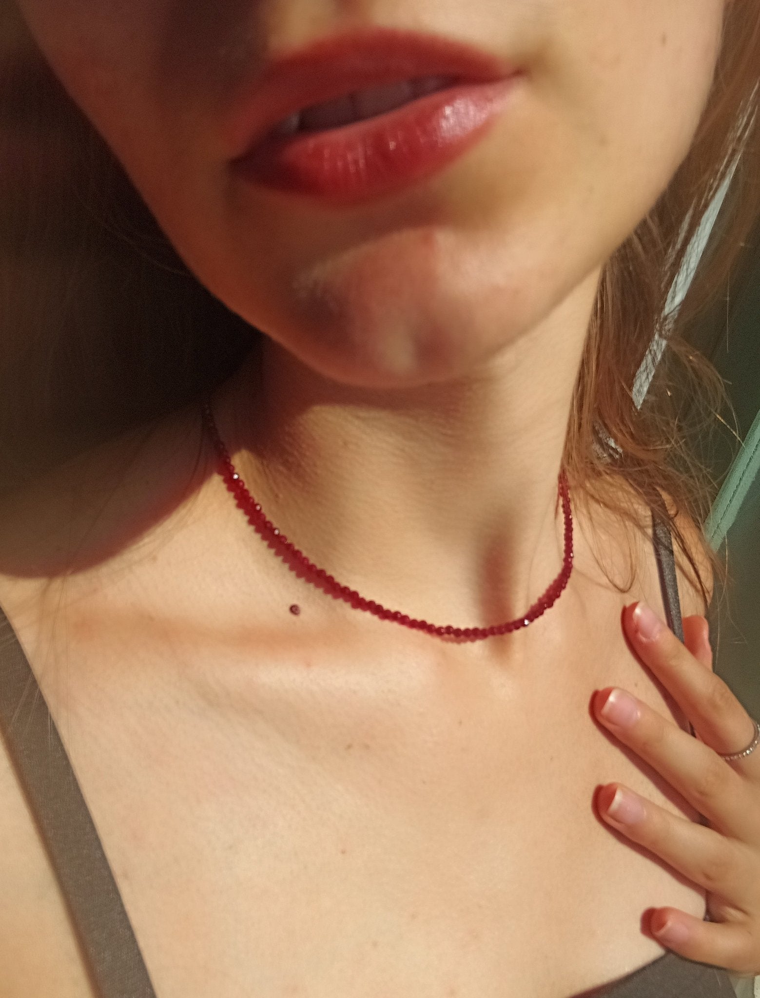 Колие от Гранат за Активиране на Сексуалната енергия - Crystal Energy