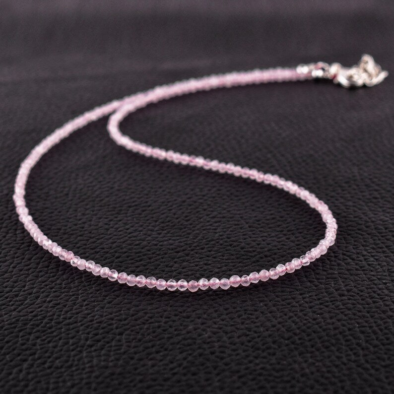 Колие от Розов Кварц Отваряне на Сърцето - Crystal Energy