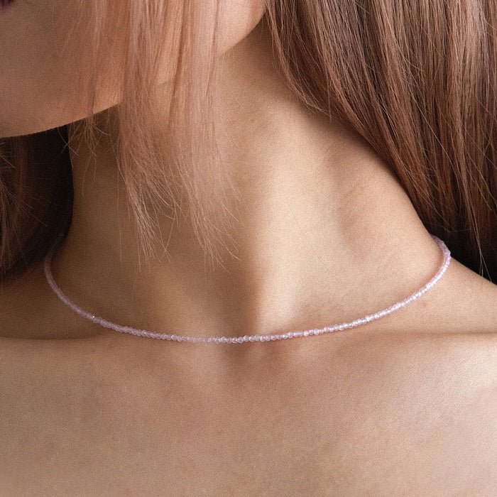 Колие от Розов Кварц Отваряне на Сърцето - Crystal Energy