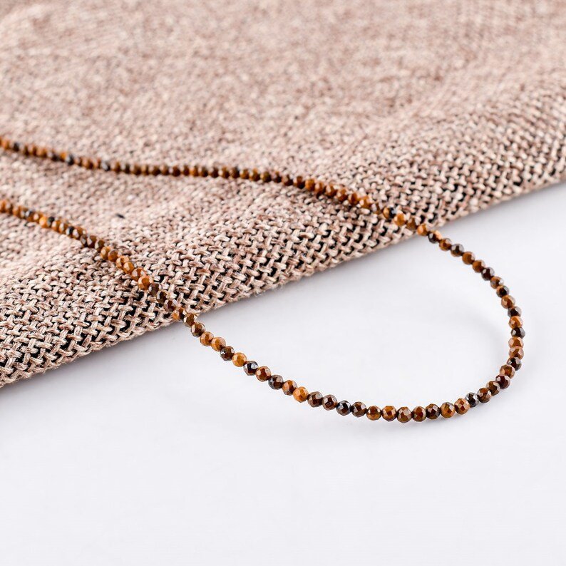 Колие от Тигрово Око за Вътрешна Сила - Crystal Energy