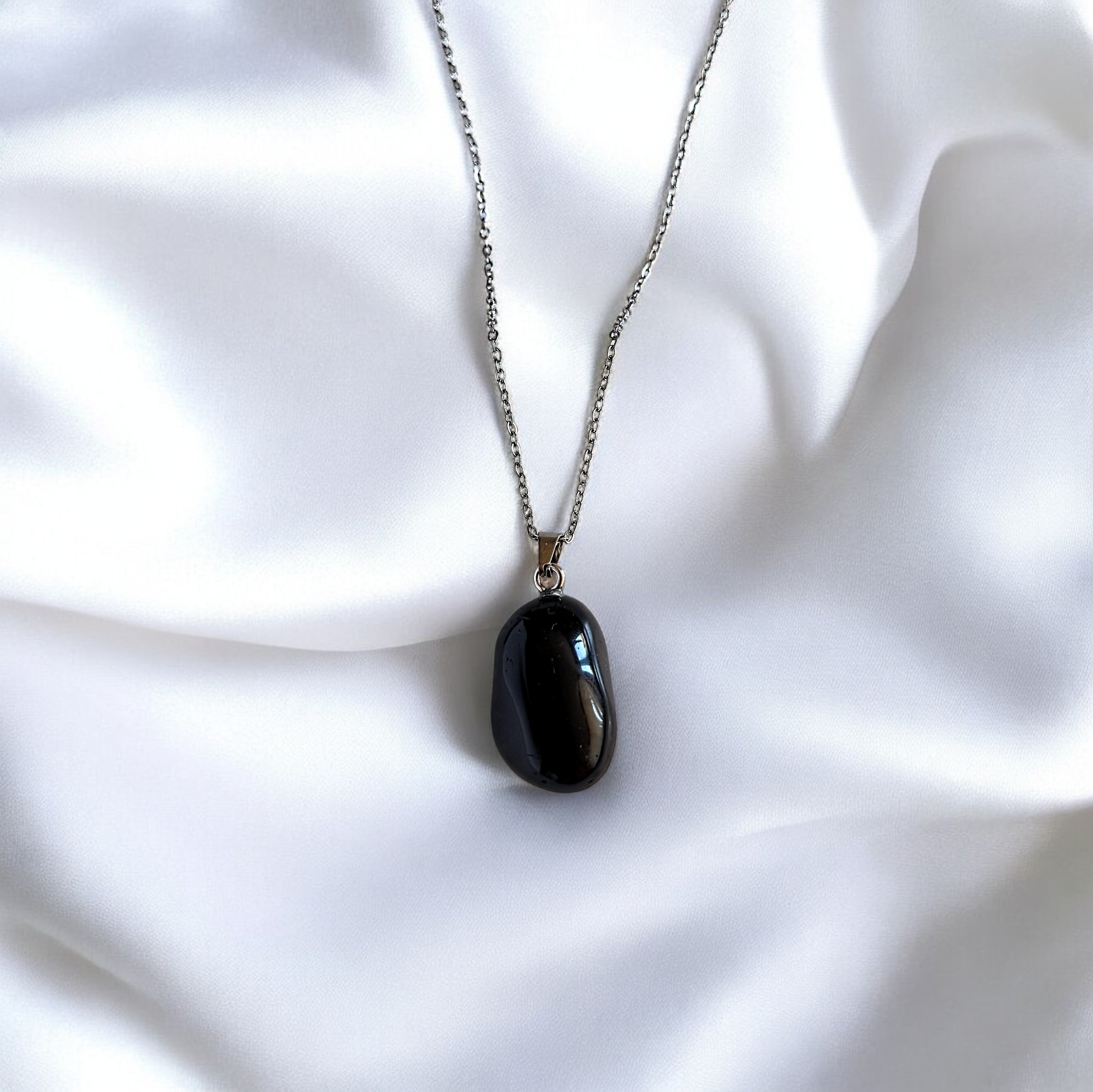 Колие от Черен Турмалин за Защита