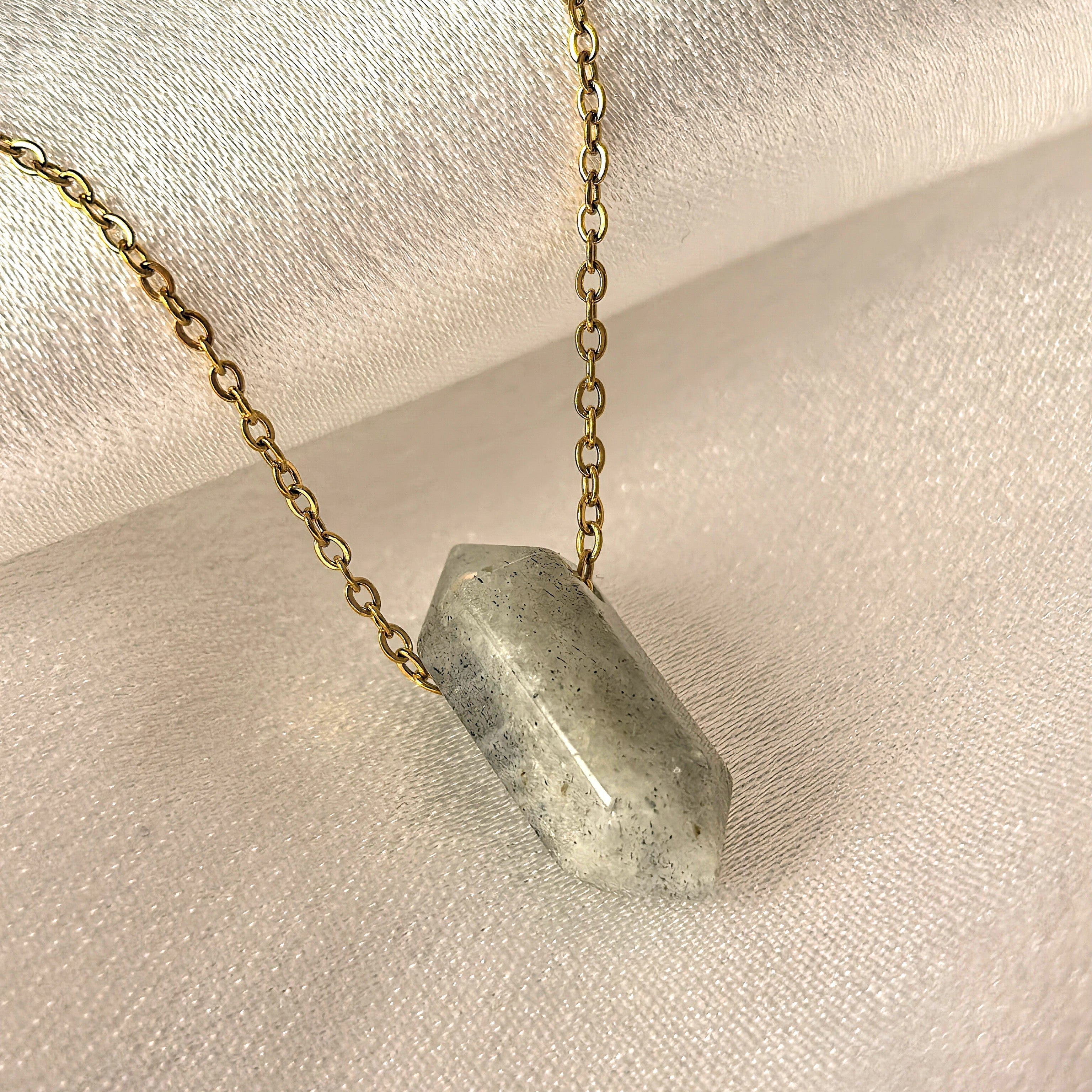 Колие от Лабрадорит - Пробуждане | Gold