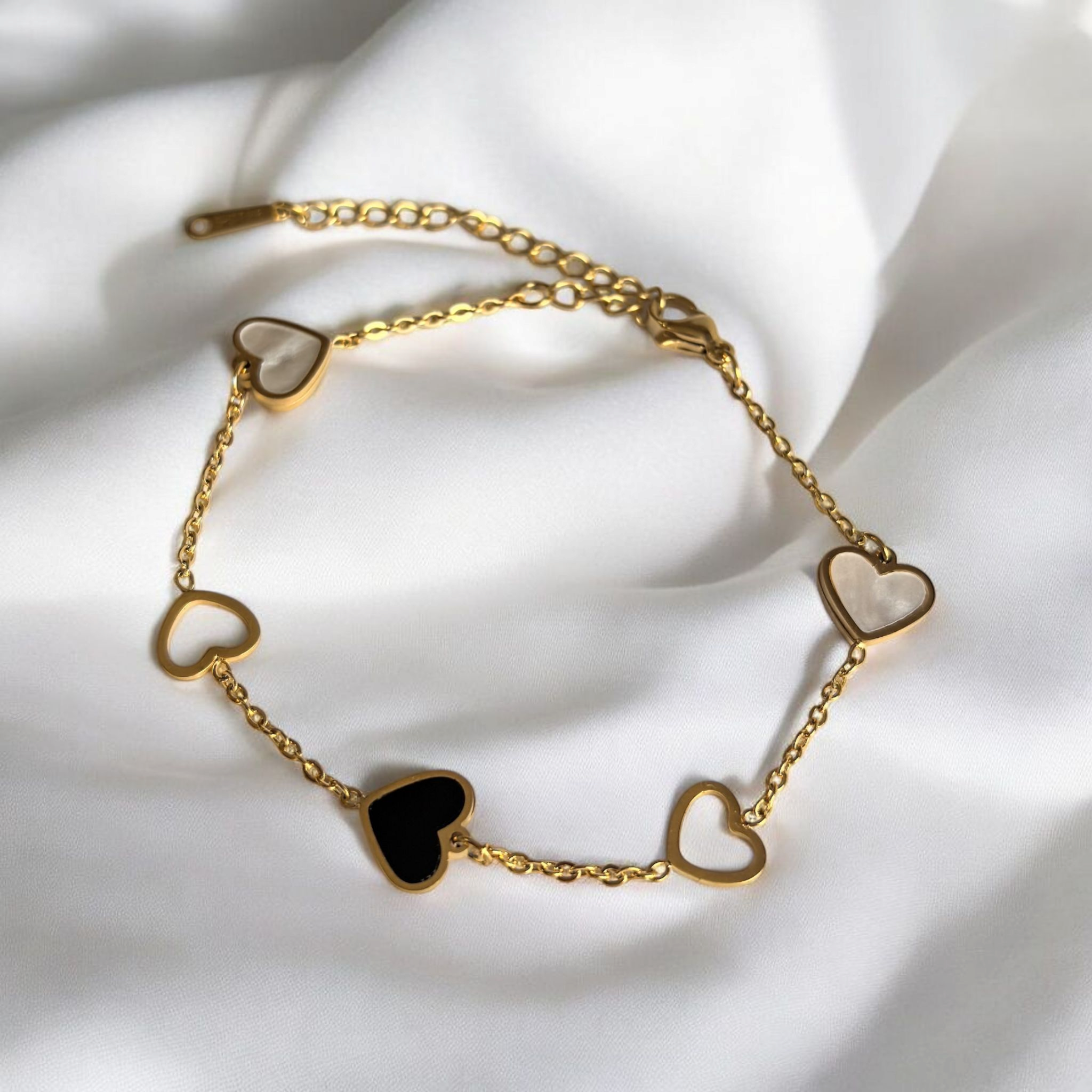 Гривна "Bianca GOLD" от Неръждаема Стомана