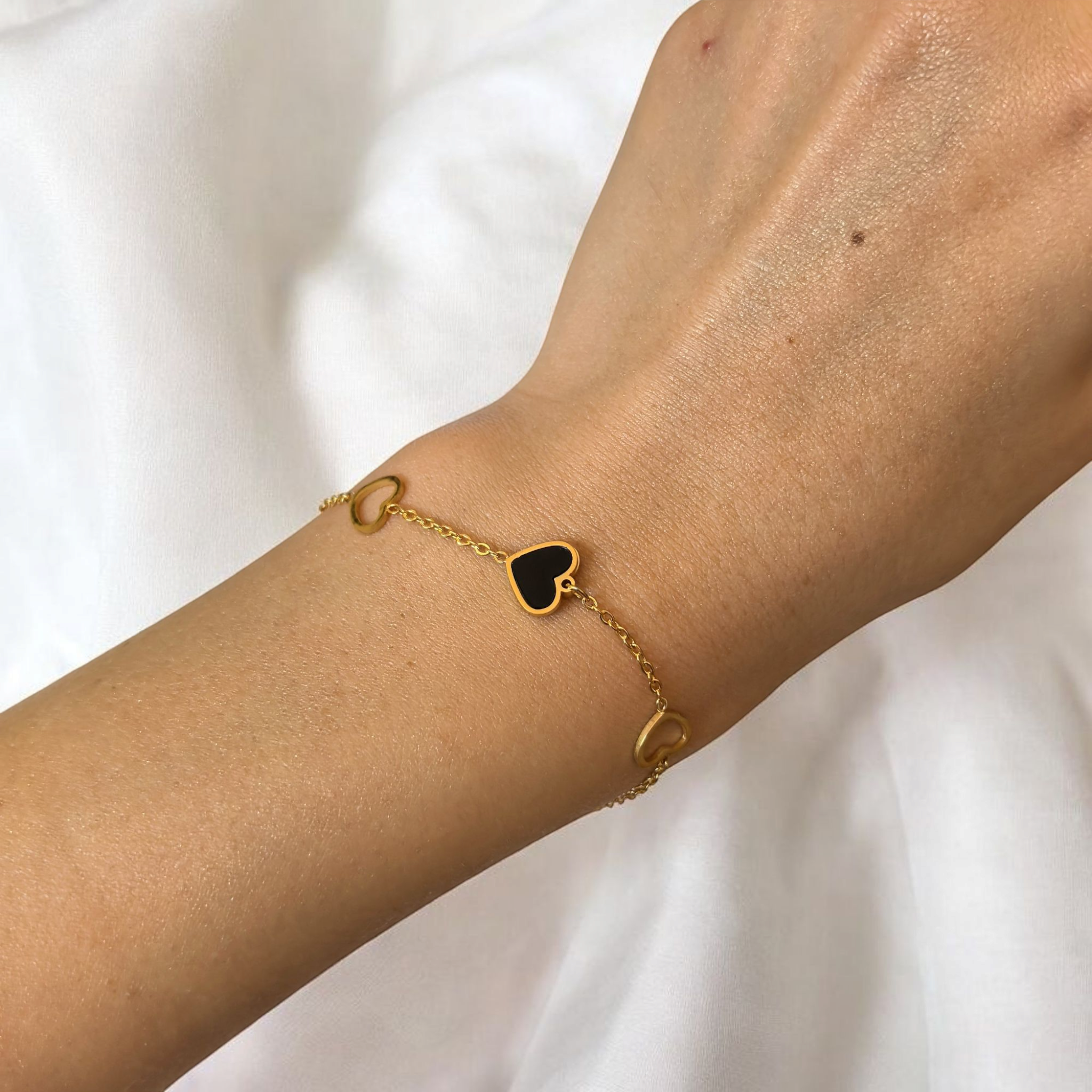 Гривна "Bianca GOLD" от Неръждаема Стомана