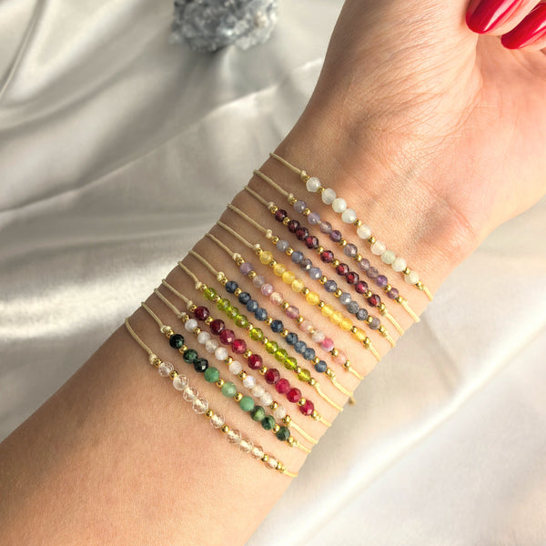 Гривна за Зодия Дева със Сапфир