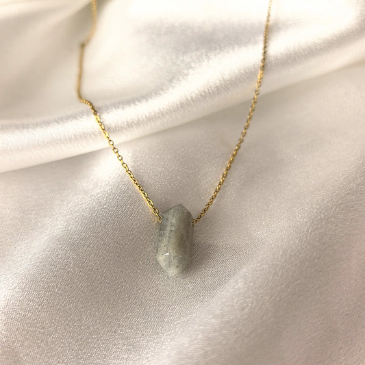 Колие от Лабрадорит - Пробуждане | Gold