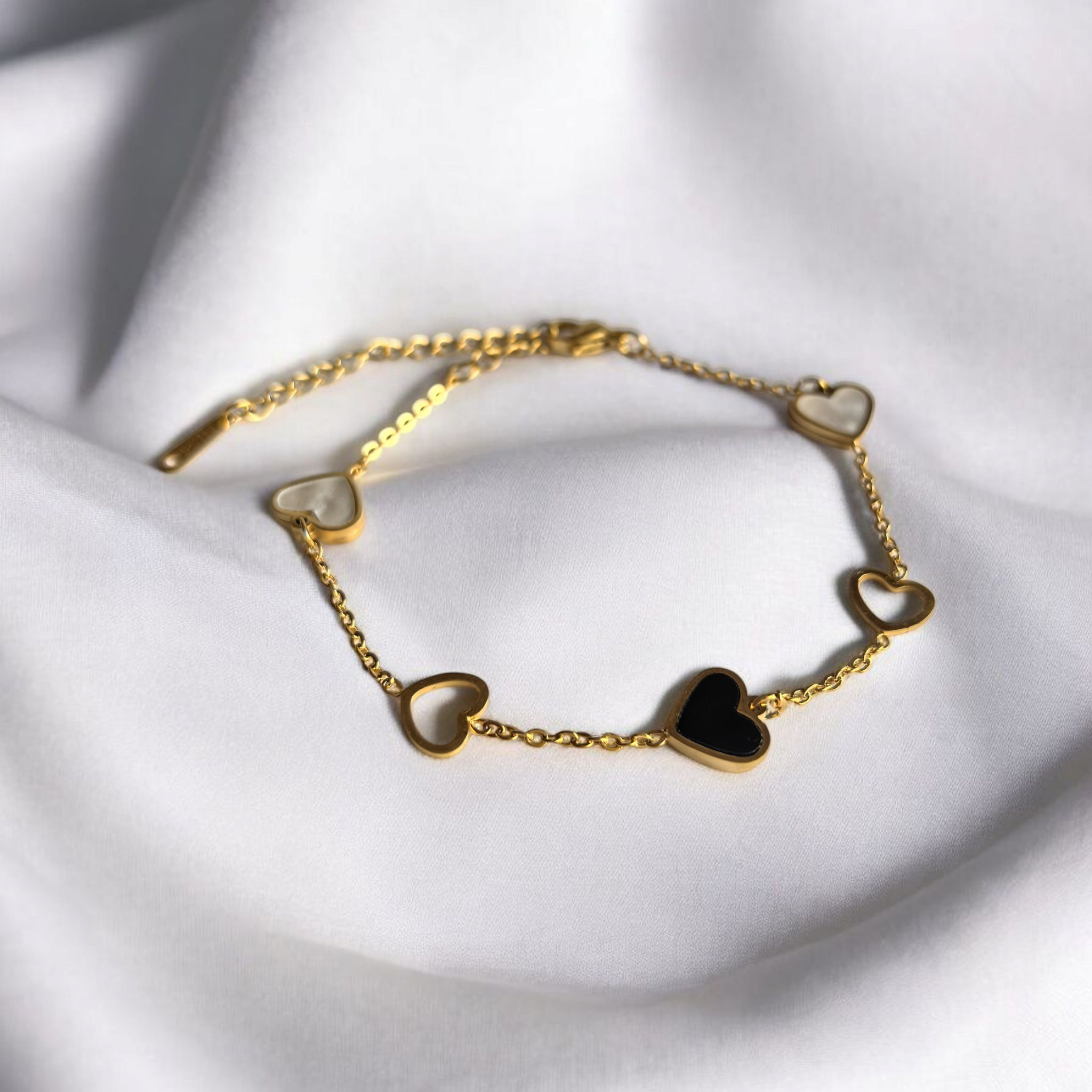 Гривна "Bianca GOLD" от Неръждаема Стомана