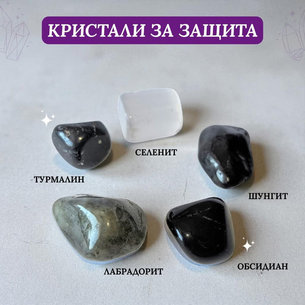 Комплект Кристали - Енергийна броня