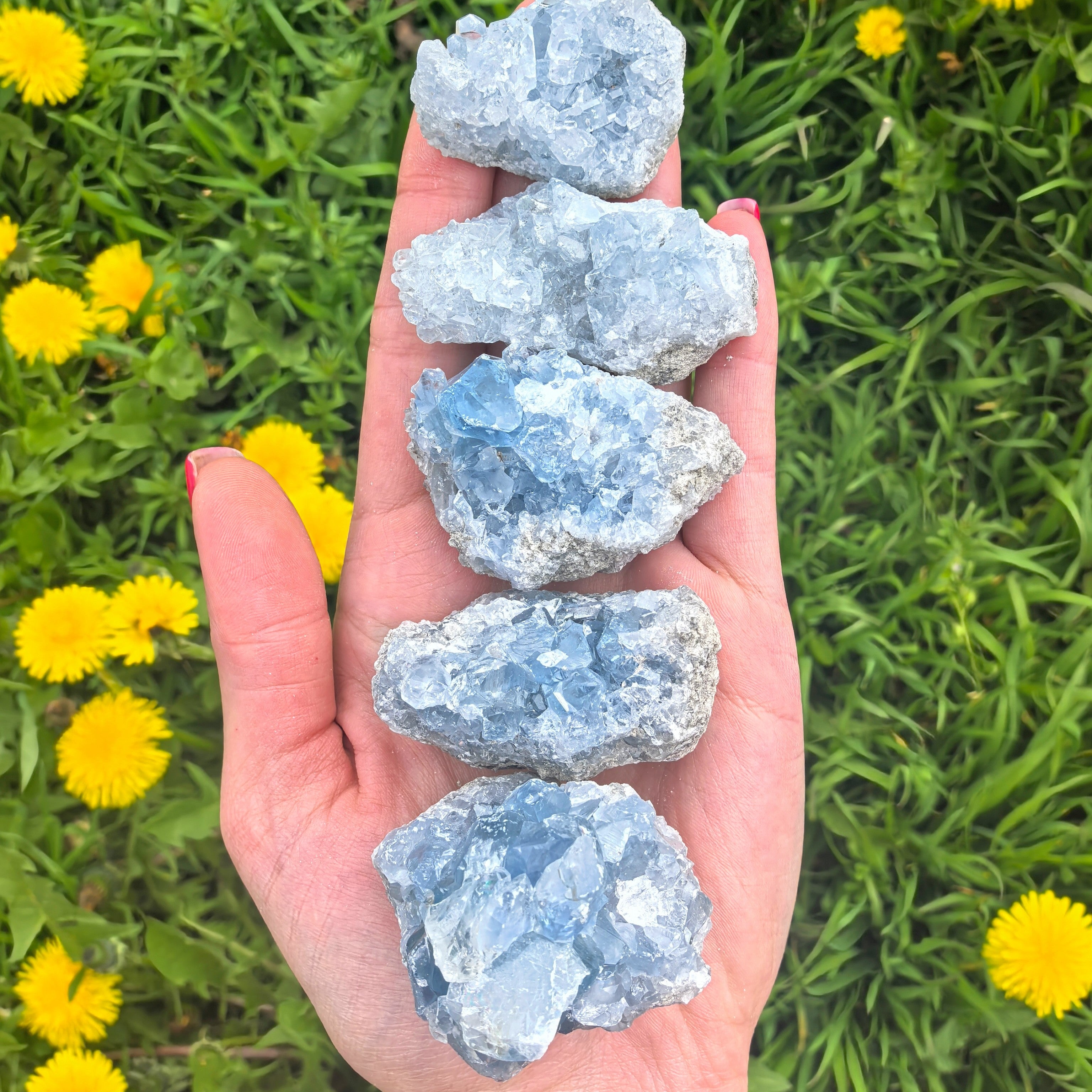 Необработен Целестин за Ангелска Енергия