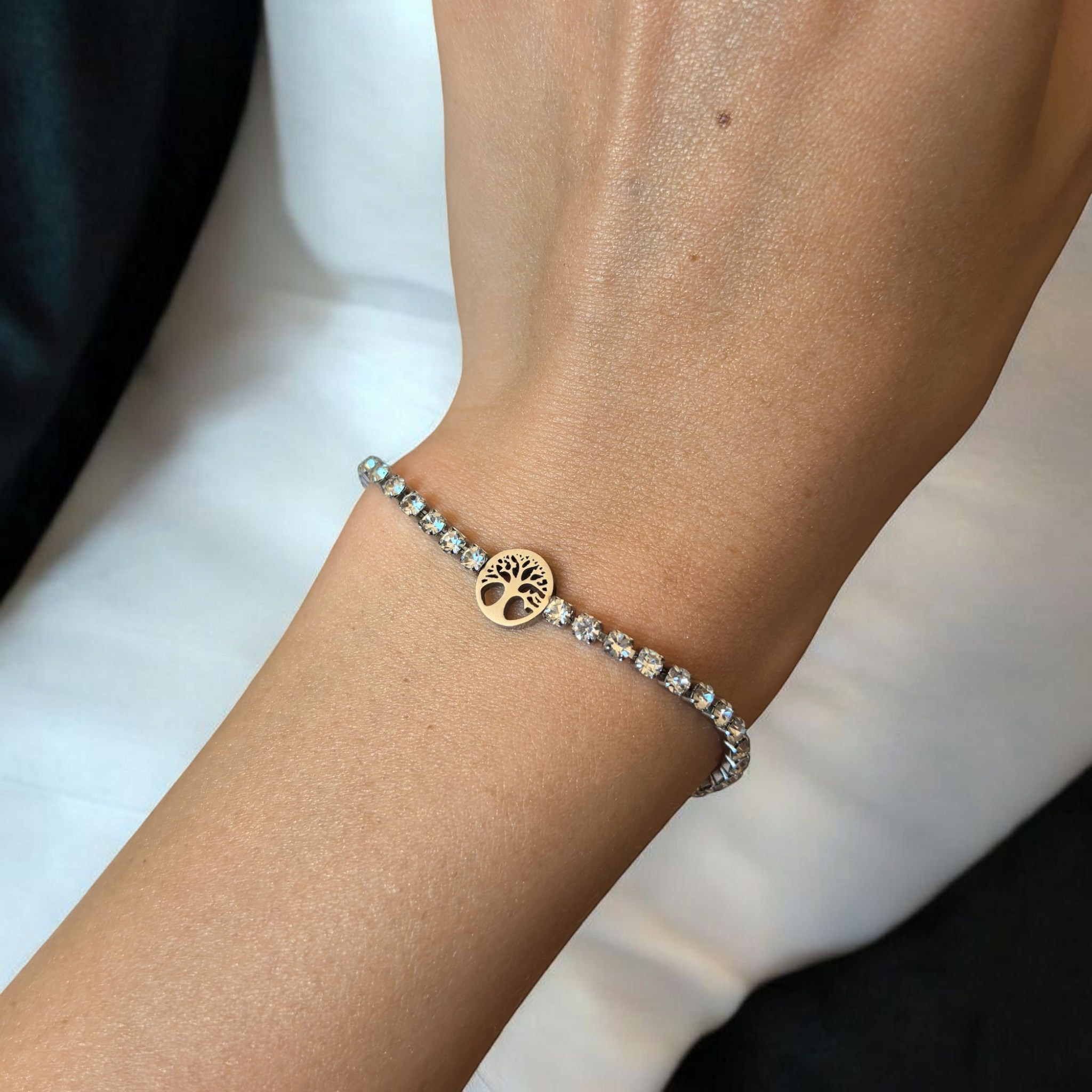 Гривна "Lifetree" от Неръждаема Стомана