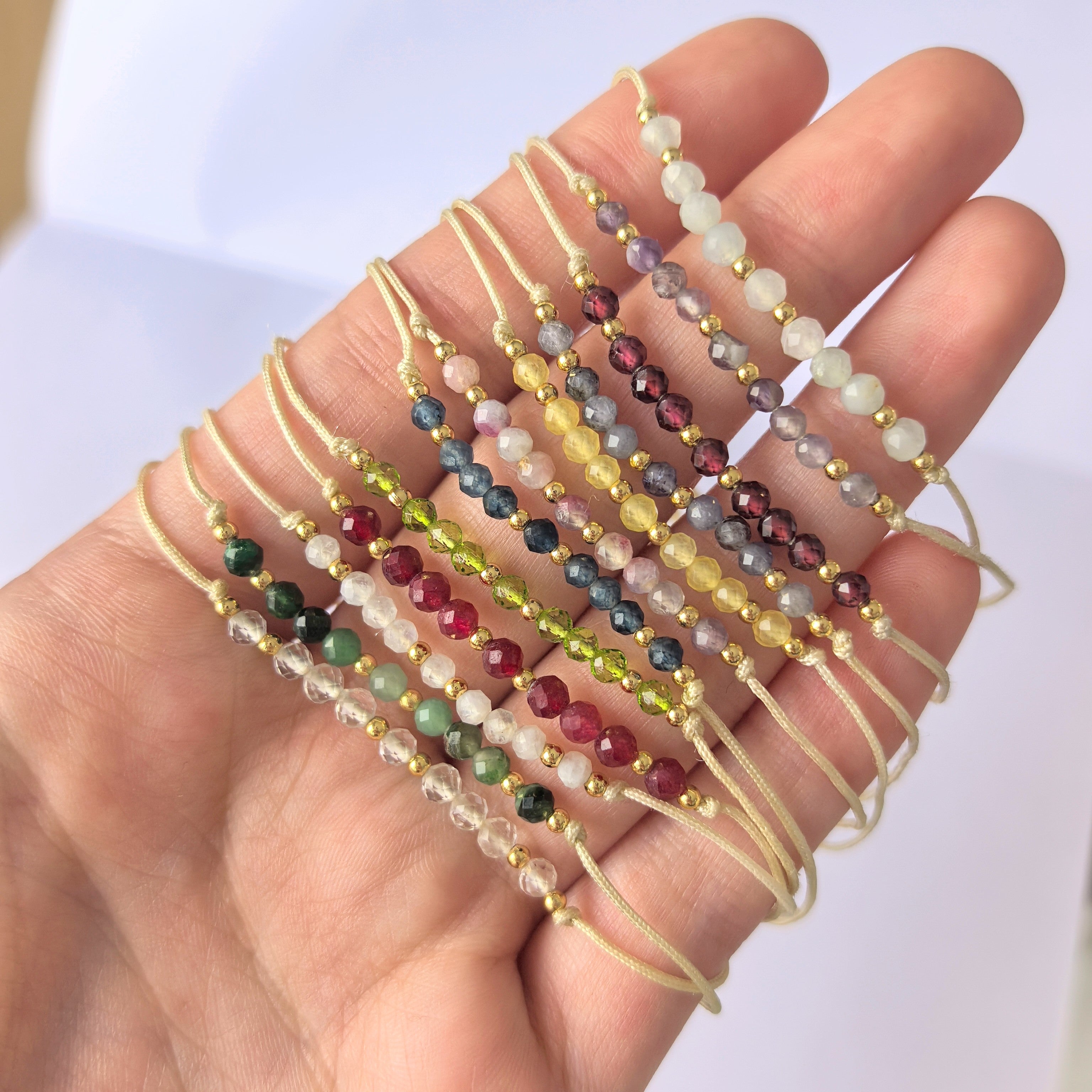 Гривна за Зодия Овен с Планински Кристал