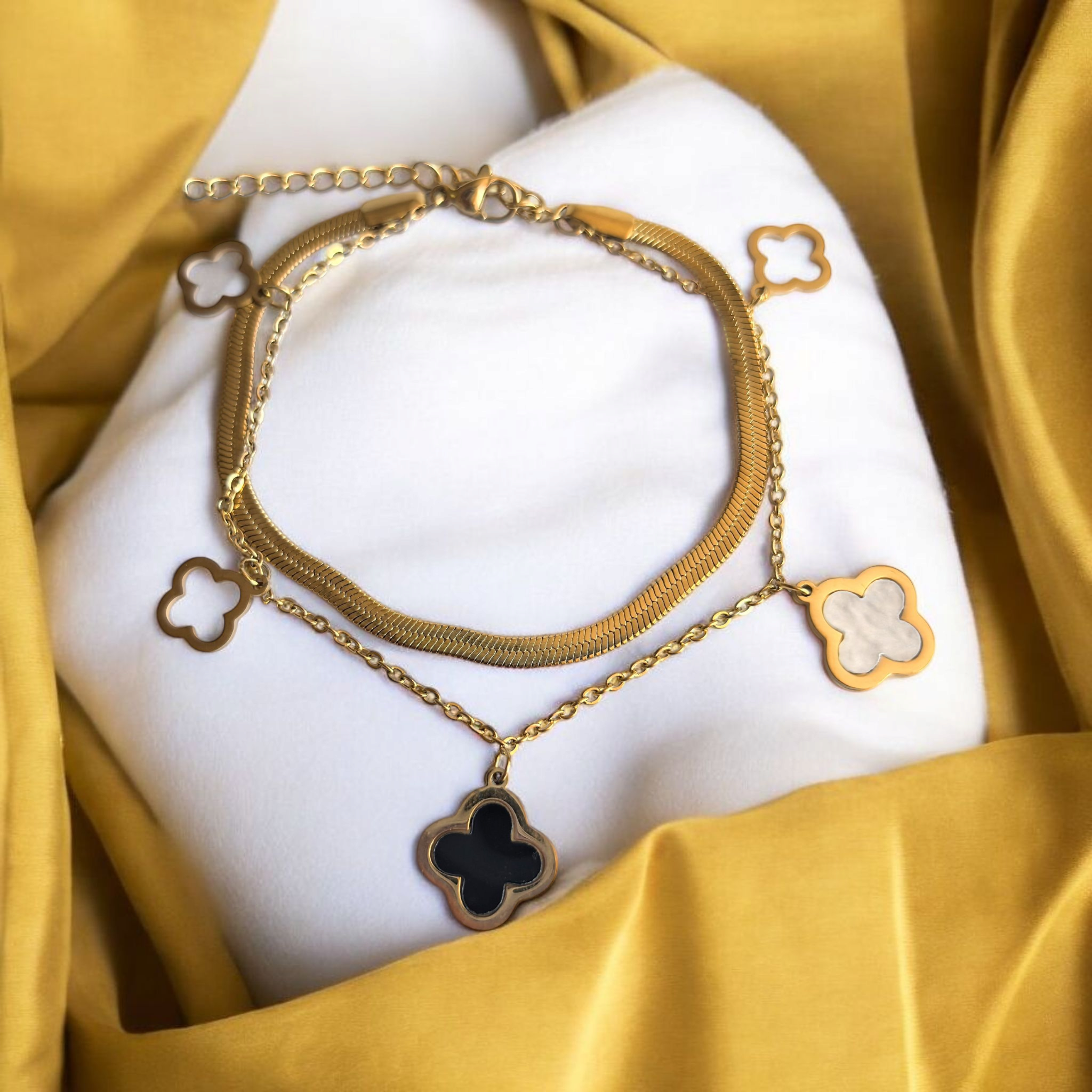 Гривна "Liora GOLD" от Неръждаема Стомана