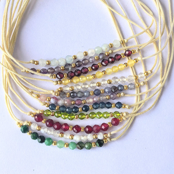 Гривна за Зодия Водолей с Аметист