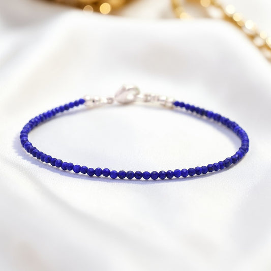 Мини Гривна от Лапис Лазули за Активиране на Третото Око