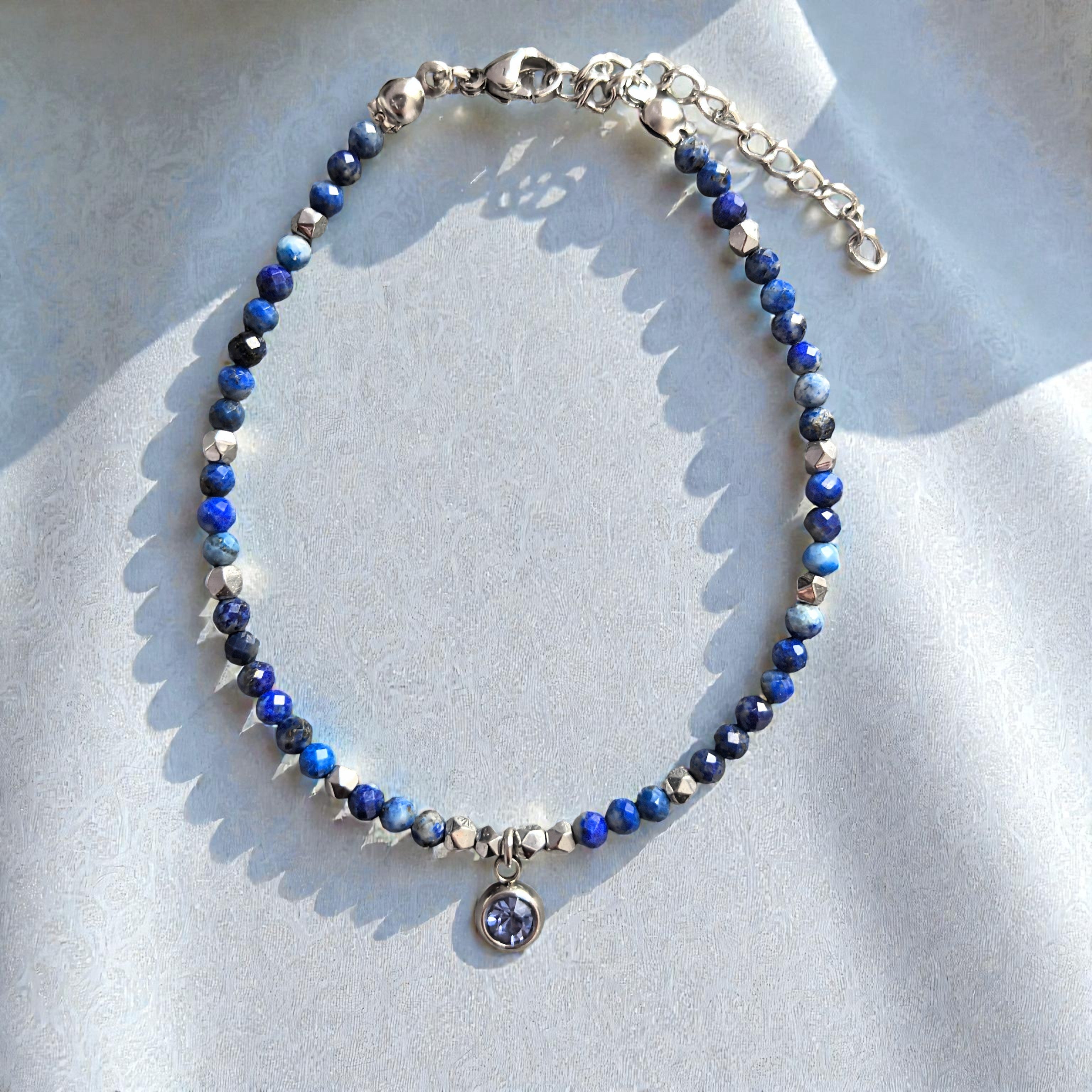 Гривна от Лапис Лазули - Камъкът на Фараоните