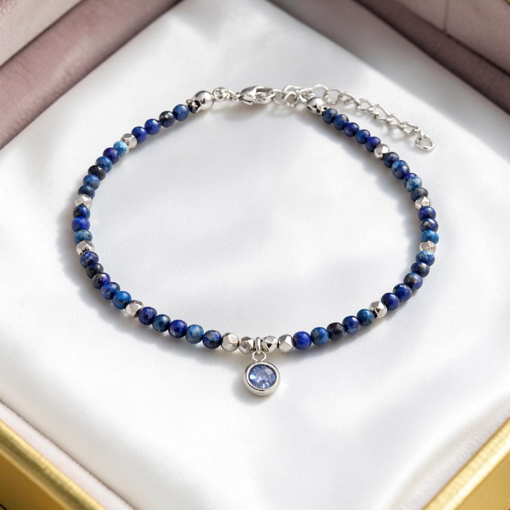 Гривна от Лапис Лазули за отварянето на третото око